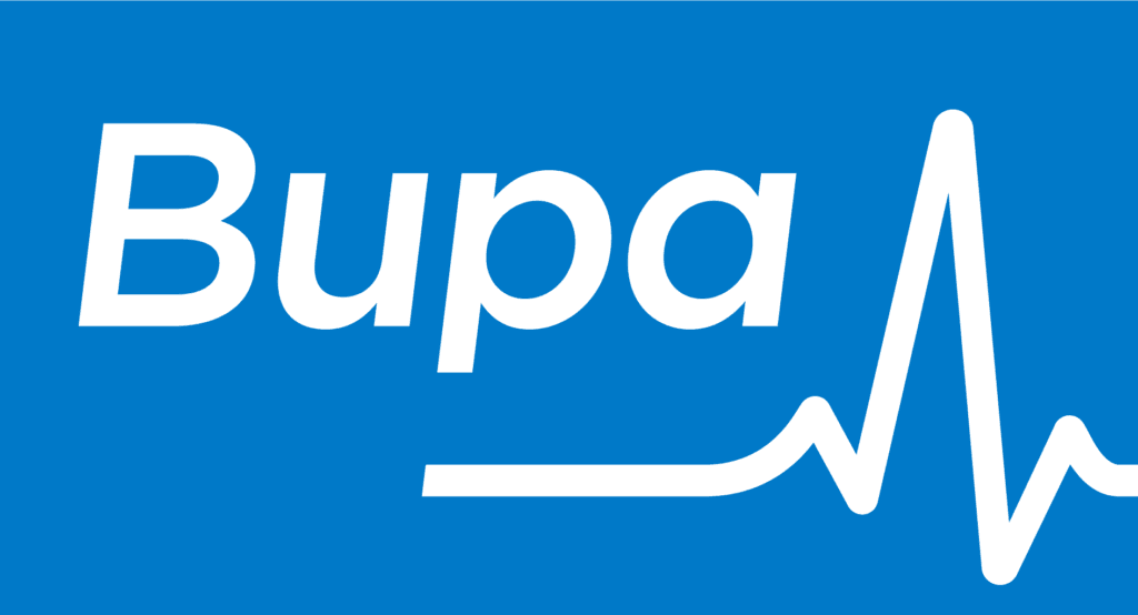 Logo de Bupa seguros
